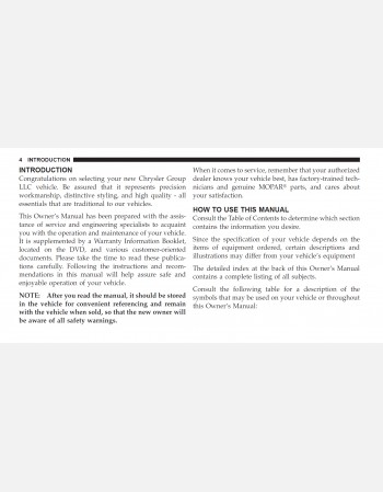 2010 chrysler 300 owners manual